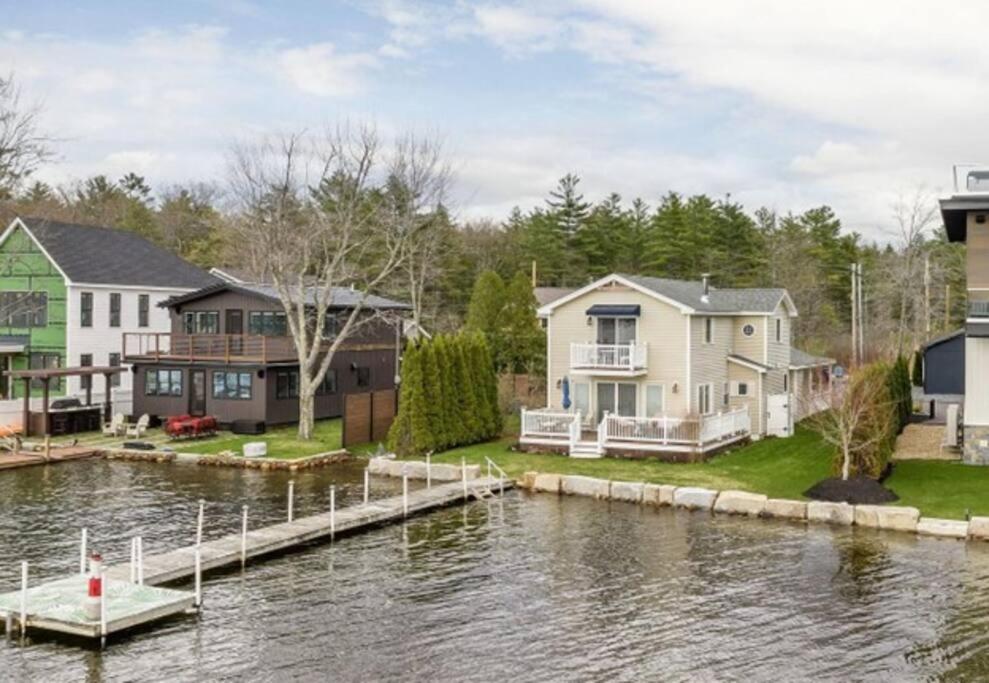 Waterfront Home With Dock Belmont Exterior photo